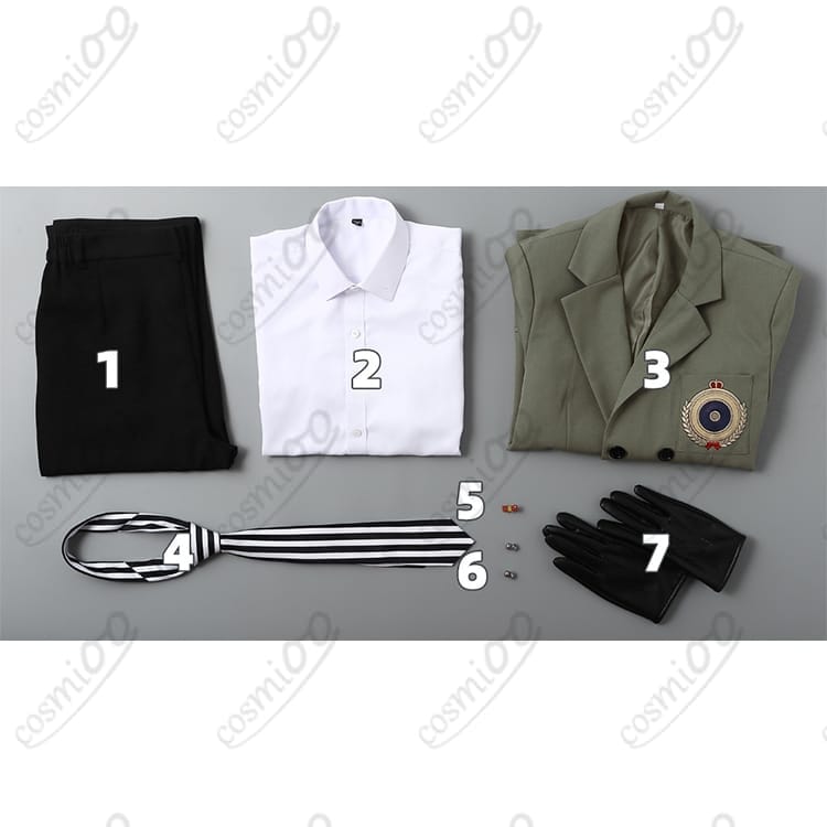 ペルソナ５「明智吾郎」制服コスプレ 高忠実度 冷静で端正な探偵スタイル - 7枚目の画像