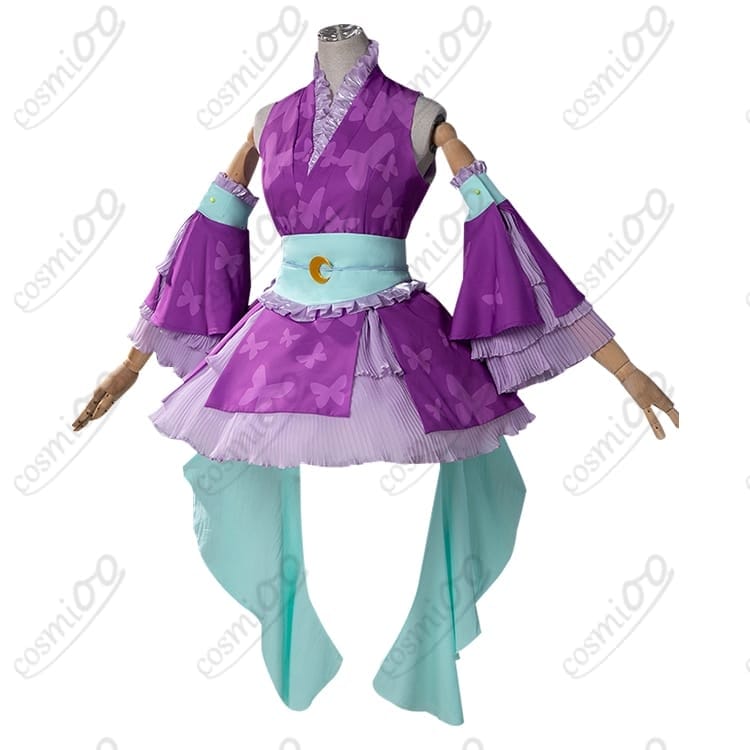 リルぷりっ笹原名月コスプレ変身後アイドル衣装かぐや姫モチーフ上品・高再現 - 2枚目の画像