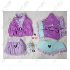 リルぷりっ笹原名月コスプレ変身後アイドル衣装かぐや姫モチーフ上品・高再現 - 5枚目の画像（サムネイル）