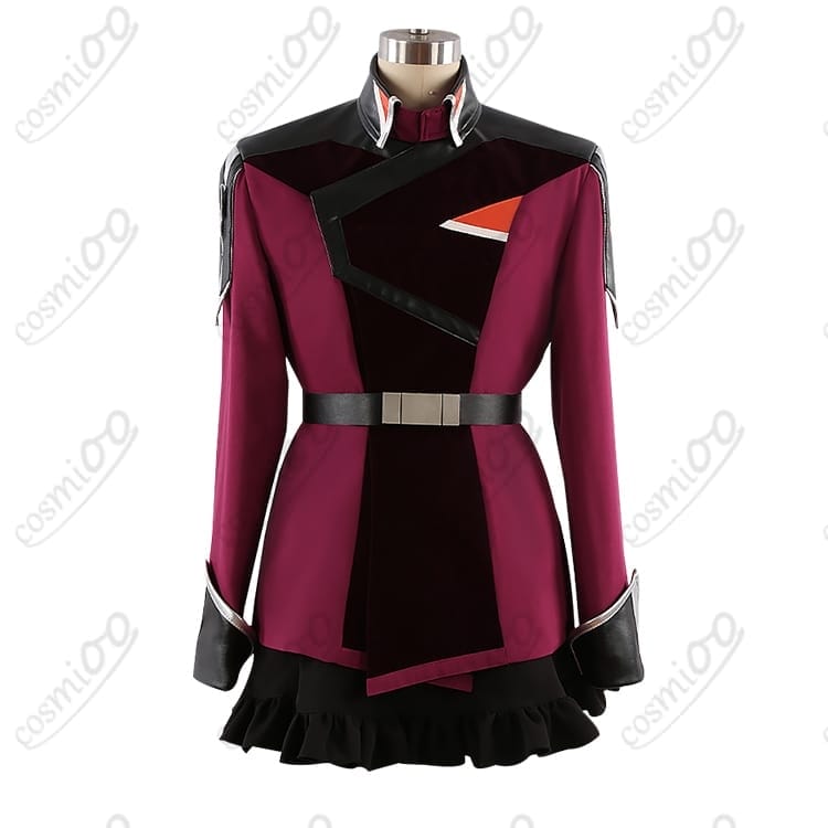 種フリ アグネス コスプレ衣装｜黒基調・凛とした隊服デザイン - 1枚目の画像