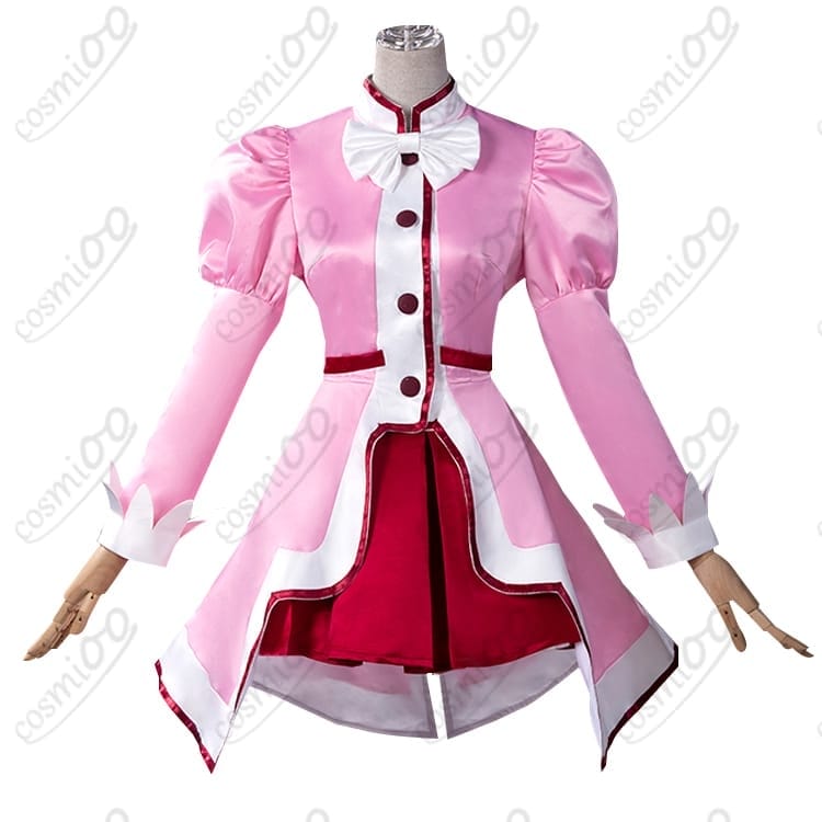 ふしぎ星の☆ふたご姫 ファイン コスプレ衣装｜赤系プリンセスドレス高再現 - 1枚目の画像
