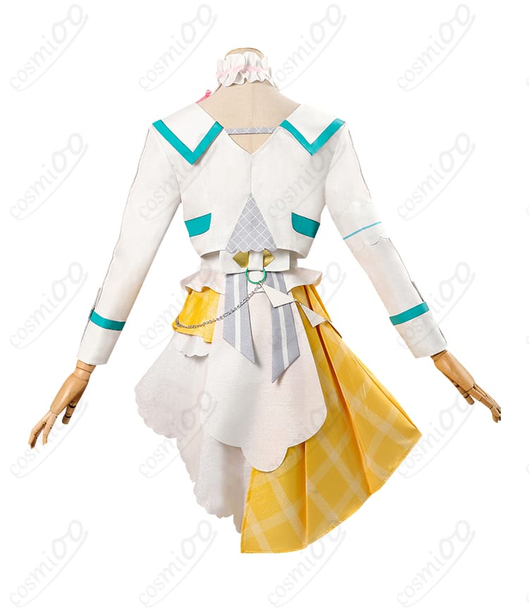 初音ミク コスプレ衣装 ファンファントリップ 背面画像