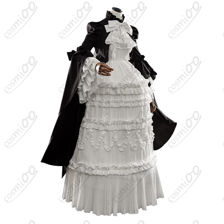 GOSICK ヴィクトリカ・ド・ブロワ コスプレ衣装 黒ゴスロリ高再現 - 3枚目の画像
