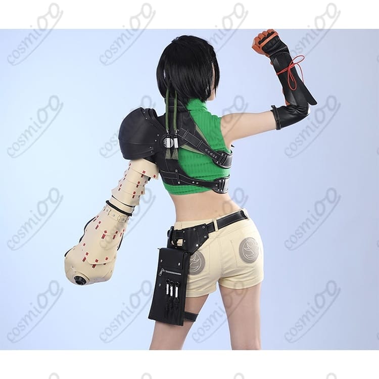 FF7リバース ユフィ・キサラギ コスプレ衣装 高再現・動きやすい - 7枚目の画像
