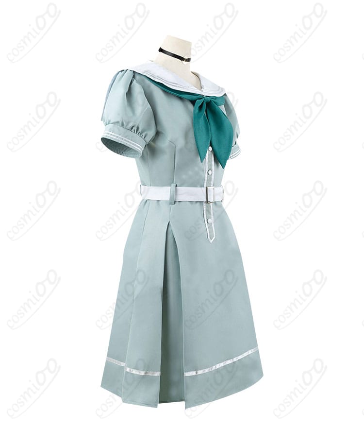 ラブライブ！蓮ノ空の夏制服コスプレ衣装の側面画像。細部まで忠実に再現されたデザインが魅力です。