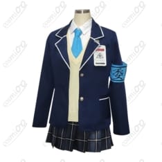 ブルーアーカイブ 奥空アヤネ 制服 コスプレ衣装 清楚な学園スタイルを高再現