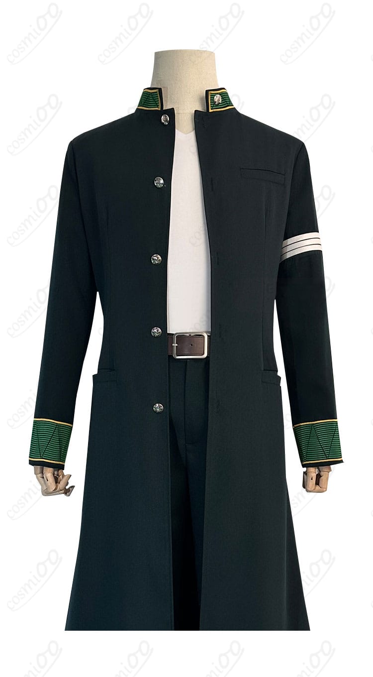 梅宮一 コスプレ衣装の装飾細部。高級感のある刺繍とディテールが光る、WIND BREAKER コスプレ衣装。