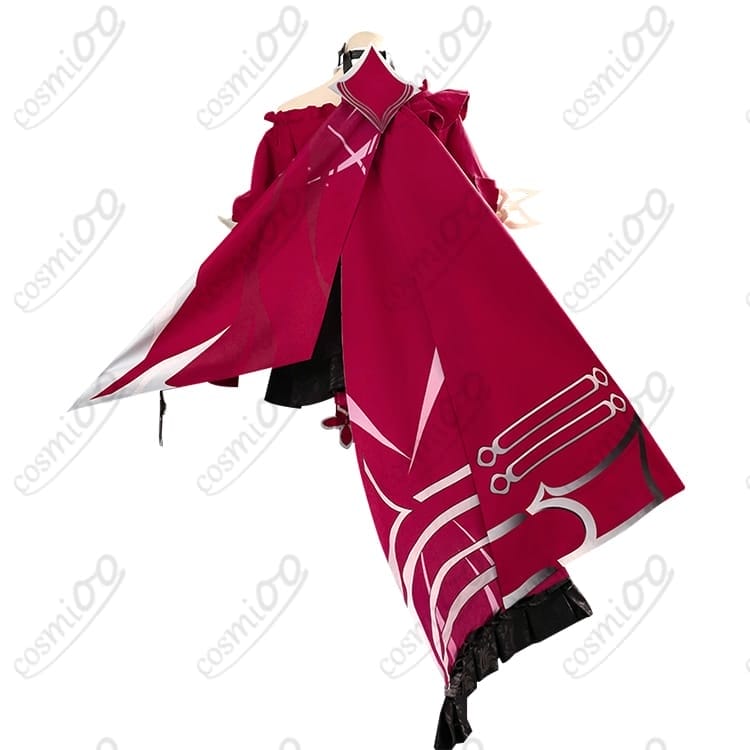 崩壊3rd シリン/空の律者 コスプレ衣装 黒金×紫ドレス風の高再現モデル - 3枚目の画像