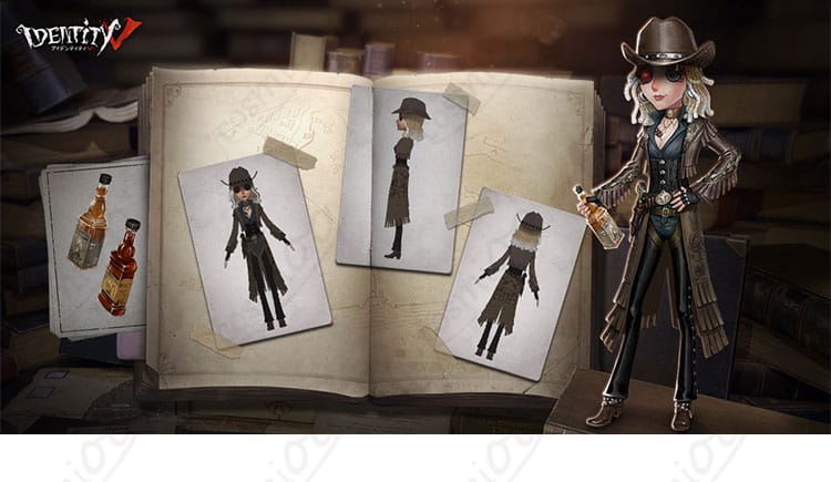 第五人格 バーメイド（デミ・バーボン） ブラックローズ コスプレ衣装 キャラクターイメージ