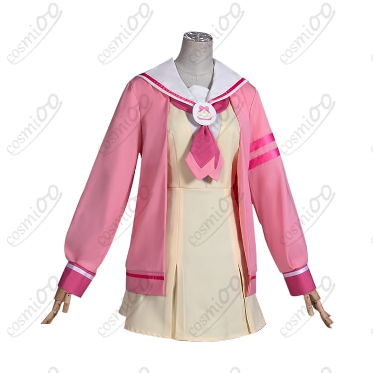 プリパラ真中らぁらパプリカ学園制服（冬服）コスプレ高再現・清楚なスクールルック - 2枚目の画像
