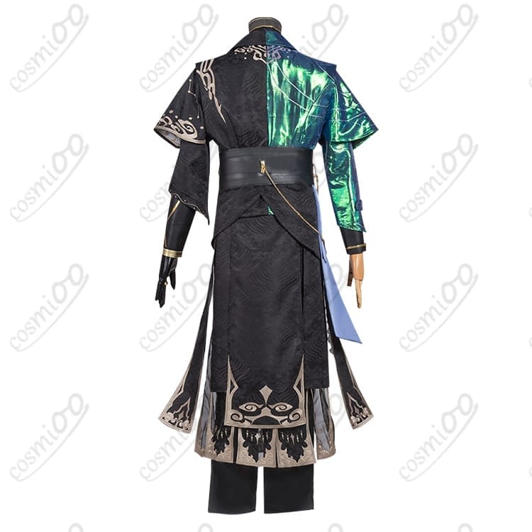 第五人格 黒無常『燦然たる北辰』コスプレ衣装｜荘厳な黒×金の中華風デザイン - 3枚目の画像