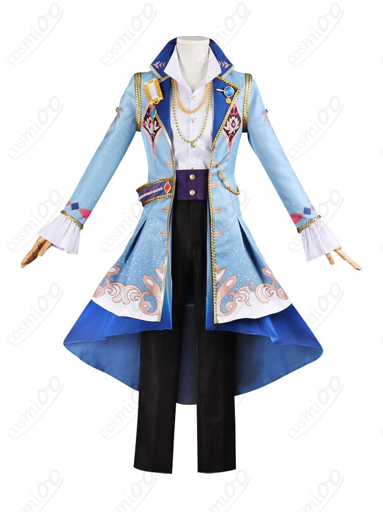 商品正面画像、あんさんぶるスターズ！！ 朱桜司・月永レオ・鳴上嵐・瀬名泉・朔間凛月 コスプレ衣装 ギャンビット衣装