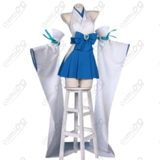 魔法少女にあこがれて『マジアアズール』コスプレ衣装｜巫女服風・高再現 - 2枚目の画像（サムネイル）