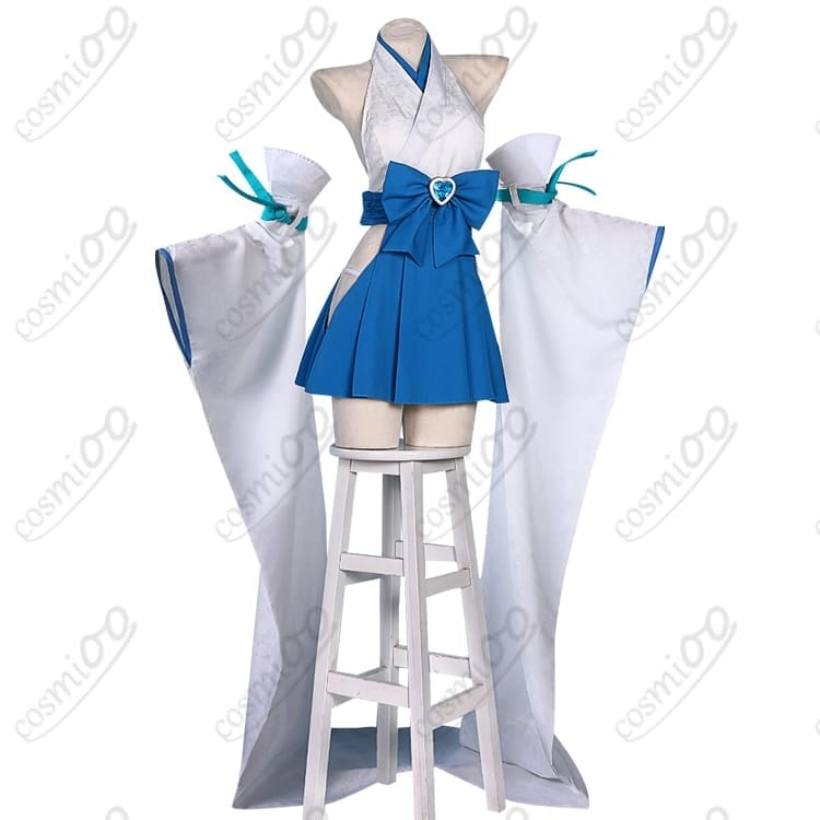 魔法少女にあこがれて『マジアアズール』コスプレ衣装｜巫女服風・高再現 - 2枚目の画像