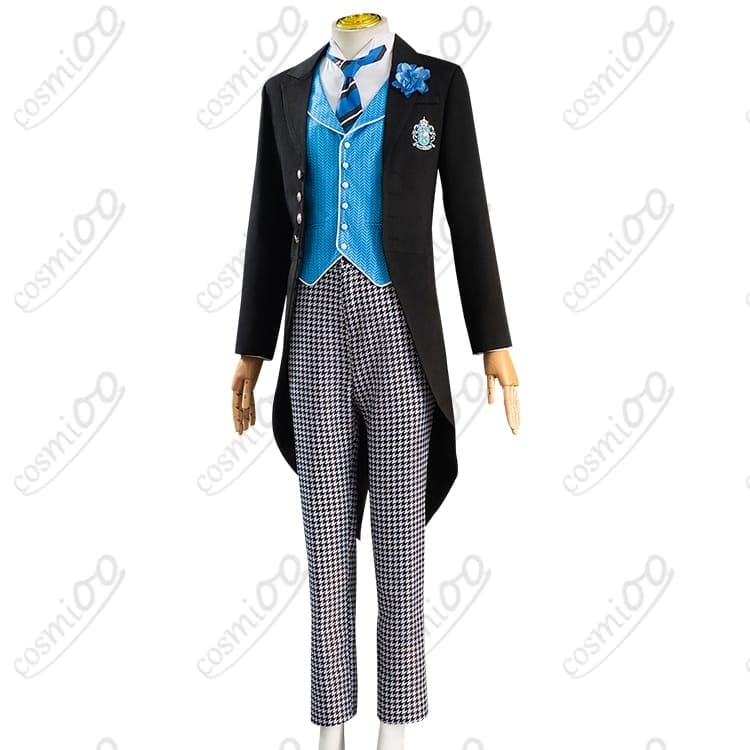 黒執事 ロレンス・ブルーアー 寄宿学校編 コスプレ衣装｜ウェストン校青寮制服 - 2枚目の画像