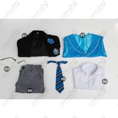 黒執事 ロレンス・ブルーアー 寄宿学校編 コスプレ衣装｜ウェストン校青寮制服 - 6枚目の画像（サムネイル）