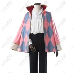 ハウルの動く城「ハウル」コスプレ衣装 高再現・ケープ再現・アクセ付