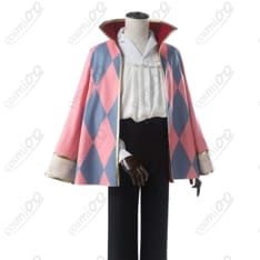 ハウルの動く城「ハウル」コスプレ衣装 高再現・ケープ再現・アクセ付 - 2枚目の画像（サムネイル）