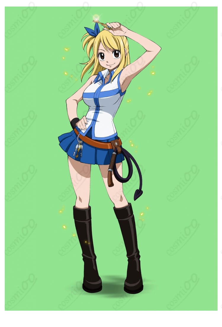 ルーシィ・ハートフィリア コスプレ衣装（星霊魔導士版）アニメ「FAIRY TAIL」のキャラクター衣装。高い再現度で忠実に再現されたコスプレ衣装。