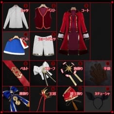 ウマ娘３期 キタサンブラック 新勝負服『結願のしまい華』高品質フルセット - 8枚目の画像（サムネイル）