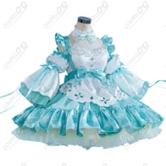 初音ミク生誕十六周年ロリータコスプレ衣装 高忠実度・快適 既製S～XL - 1枚目の画像（サムネイル）