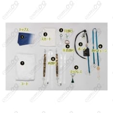 無期迷途『杜若』コスプレ衣装 高再現・快適 XS〜XXLサイズ対応 - 6枚目の画像（サムネイル）