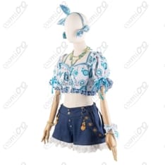 ラブライブ！蓮ノ空 花帆×梢 コスプレ衣装 夏めきペイン版 高再現・フルセット - 4枚目の画像（サムネイル）