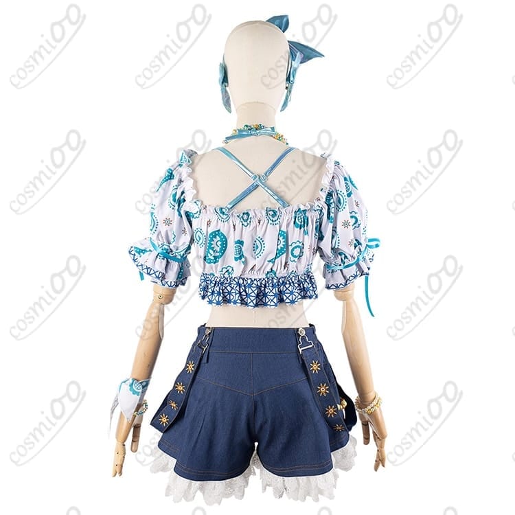 ラブライブ！蓮ノ空 花帆×梢 コスプレ衣装 夏めきペイン版 高再現・フルセット - 5枚目の画像