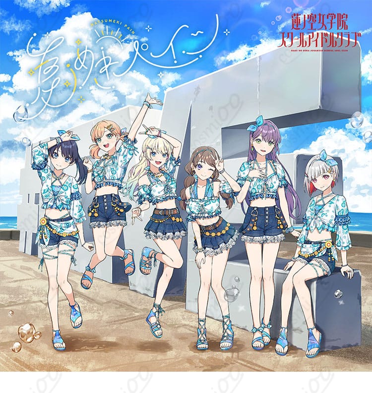 ラブライブ！蓮ノ空 日野下花帆・乙宗梢 コスプレ衣装のキャラクターイラスト。高い再現度で、コスプレに最適なデザイン。