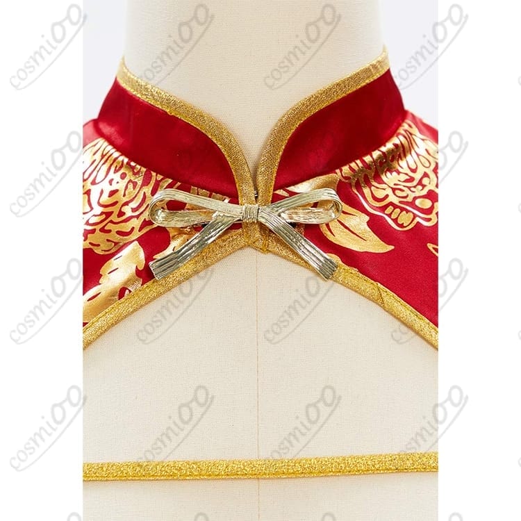 春麗 クラシック青チャイナ コスプレ衣装 高品質・動きやすい｜COSMIOO - 5枚目の画像