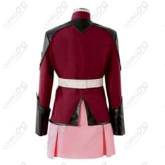 機動戦士ガンダムSEED DESTINY ルナマリア・ホーク 赤服コスプレ衣装 高再現フルセット - 3枚目の画像（サムネイル）