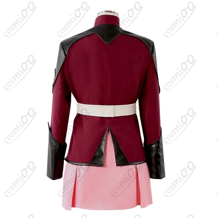 機動戦士ガンダムSEED DESTINY ルナマリア・ホーク 赤服コスプレ衣装 高再現フルセット - 3枚目の画像