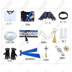 ホロライブEN ネリッサ・レイヴンクロフト 正月衣装コス 高再現・耳飾り付き - 4枚目の画像（サムネイル）