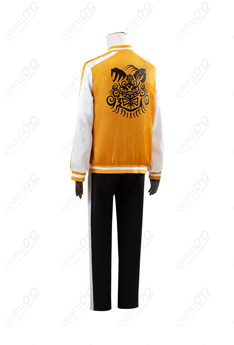 兎耳山丁子コスプレ衣装の背面ディテール画像。
