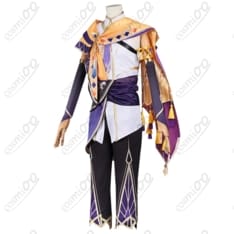 原神 セトス コスプレ衣装｜紫×金の砂漠意匠で知的さと機動性を両立 - 2枚目の画像（サムネイル）