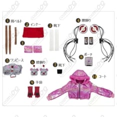 FF7Rモーグリユフィ×ワットソン 高品質コスプレ衣装｜可愛さとテク感を融合 - 6枚目の画像（サムネイル）