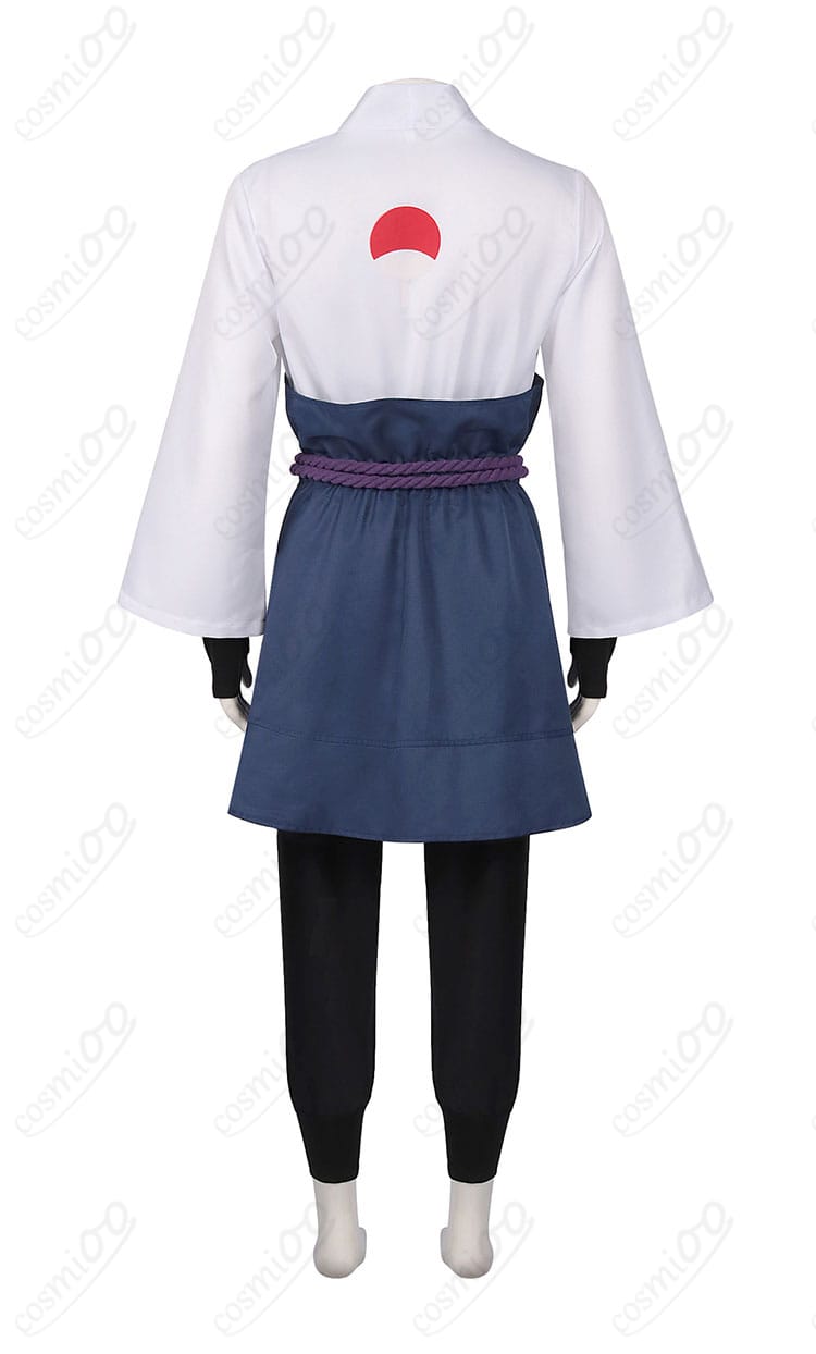 うちはサスケ コスプレ衣装の背面ディテール