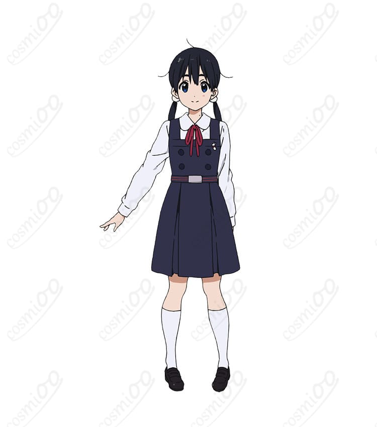 たまこまーけっと 北白川たまこ コスプレ衣装のキャラクター画像、忠実な再現で、キャラクターの魅力が伝わります。