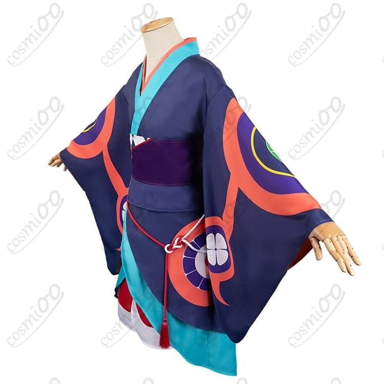 劇場版モノノ怪 薬売り コスプレ衣装 高再現 和柄美術を纏う上品な和装フルセット - 3枚目の画像