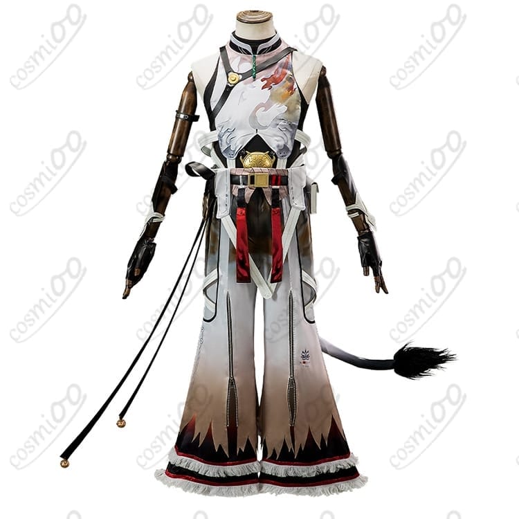 鳴潮『凌陽』コスプレ衣装｜獅子舞モチーフ高品質フルセット 氷の輝きと俊敏さを再現 - 1枚目の画像