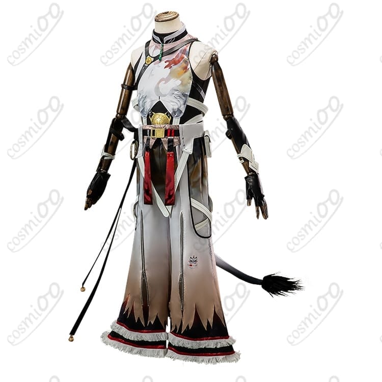 鳴潮『凌陽』コスプレ衣装｜獅子舞モチーフ高品質フルセット 氷の輝きと俊敏さを再現 - 3枚目の画像