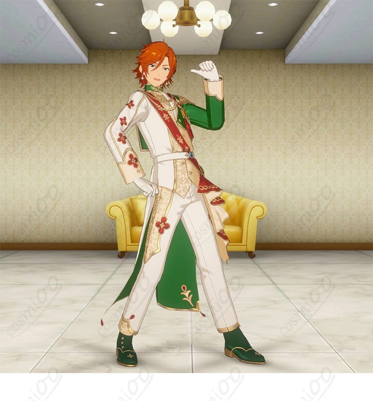 あんさんぶるスターズ！！ 三毛縞斑 コスプレ衣装のキャラクター画像。忠実再現されたデザインで、ファッションの魅力を引き出しています。コスプレ通販でお求めください。