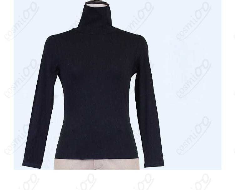 内側の服の前面、N（エヌ）コスプレ衣装のインナーのディテール