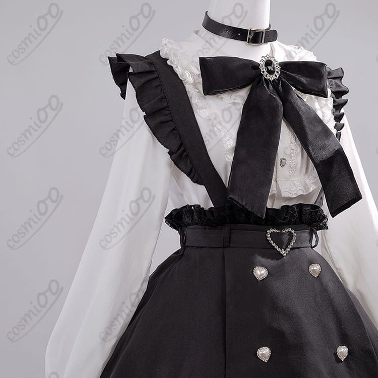 初音ミク地雷系アレンジコスプレ衣装｜病みかわいいファンメイドデザイン - 3枚目の画像