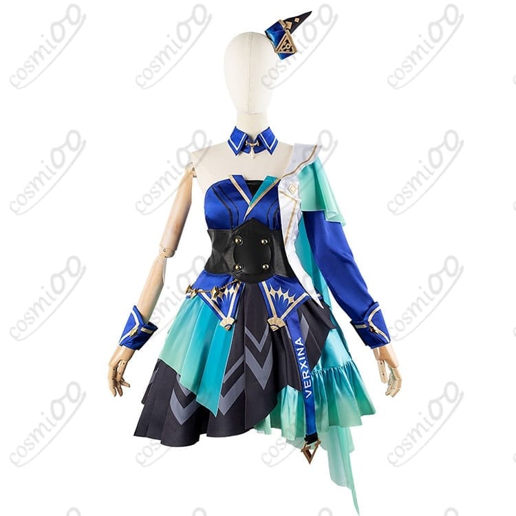 ウマ娘 ヴィルシーナ 勝負服 コスプレ衣装 クールで凛とした高再現フルセット - 1枚目の画像