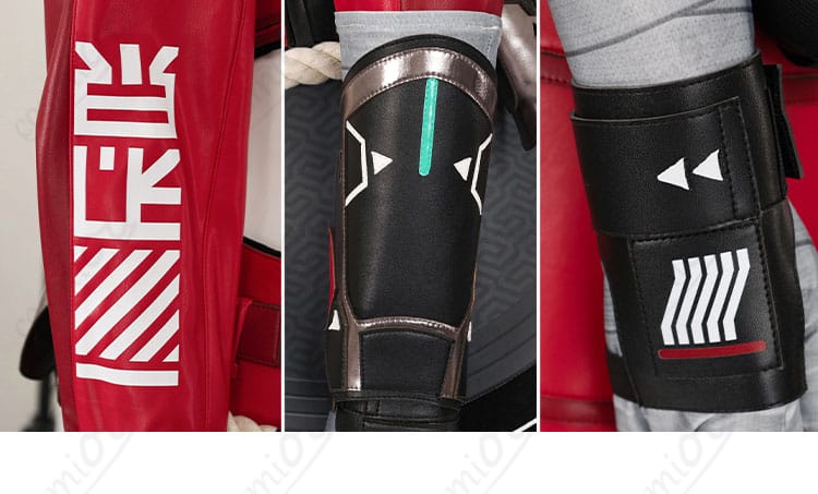 エーペックスレジェンズ レイス コスプレ衣装 衣袖 腕飾り装飾詳細