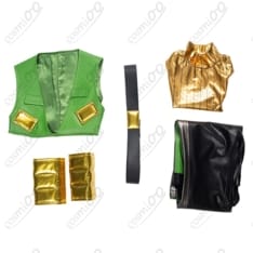 ジョジョの奇妙な冒険6部 エルメェス囚人服コスプレ 高再現・動きやすいフルセット - 5枚目の画像（サムネイル）