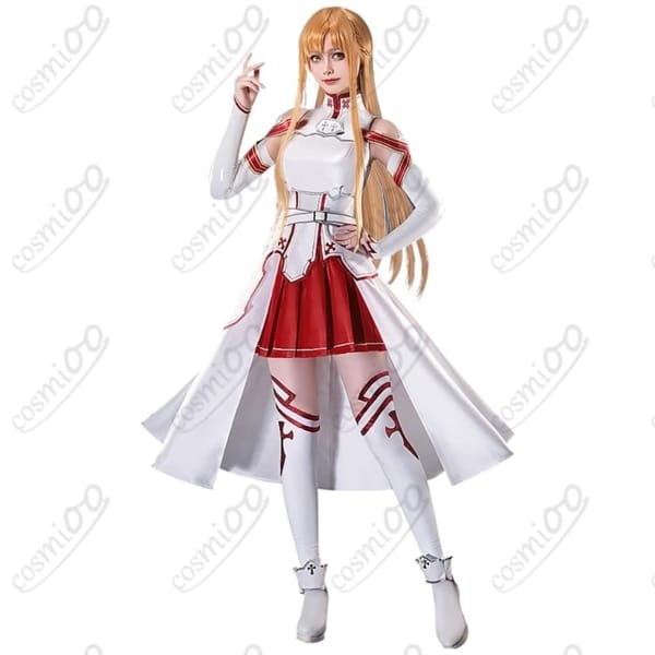 ソードアート・オンライン アスナ コスプレ衣装｜凛と優しさを纏う血盟騎士団戦闘服