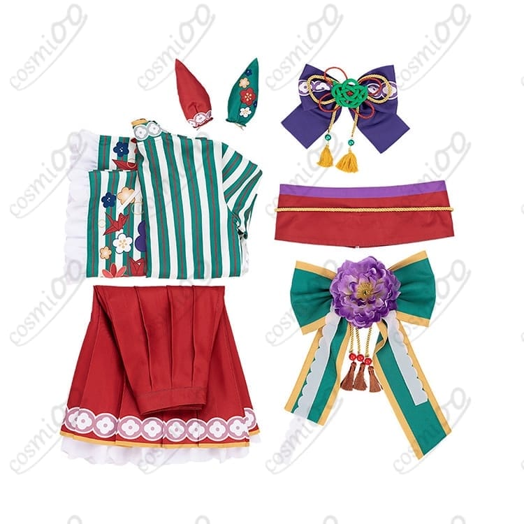 ウマ娘 ナイスネイチャ 正月コスプレ｜和装振袖フルセット 高品質・快適仕様 - 8枚目の画像