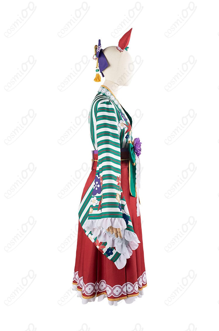 ウマ娘 プリティーダービー ナイスネイチャ コスプレ衣装 服の右側の細部画像